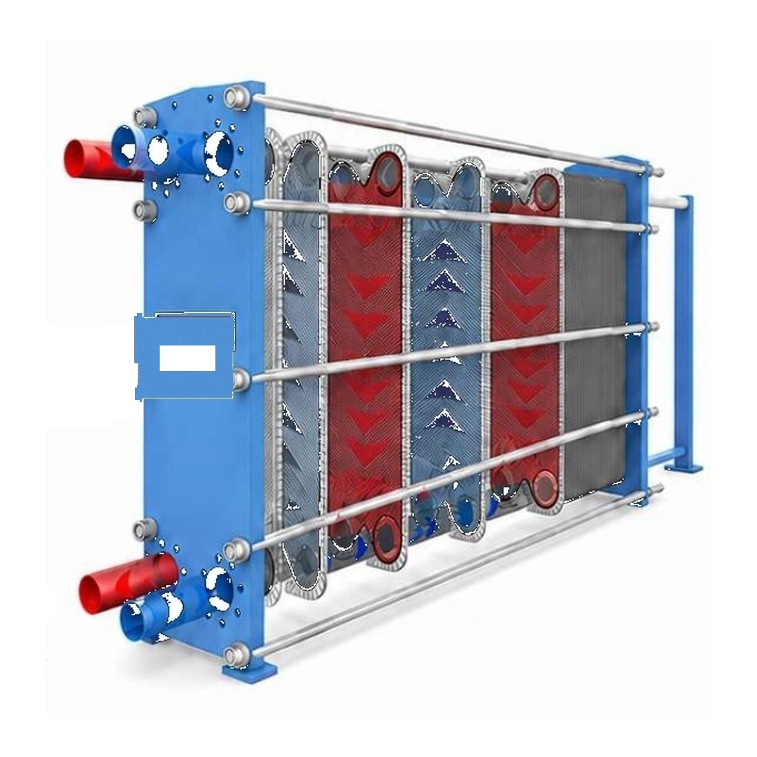 Plate heat exchanger units
